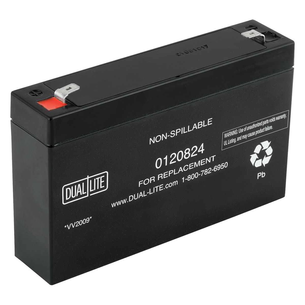 Replacement Battery, sealed lead acid (SLA) 0120824 Indoor 