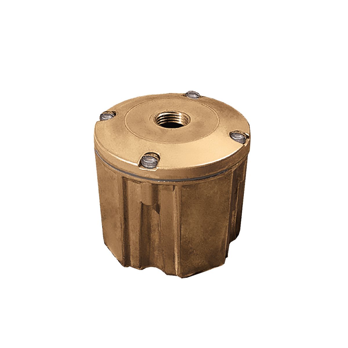 Brass In-grade Staked Junction Box